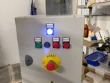 an image of a control panel in a warehouse