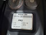 a close up of a cell phone with a barcode on it