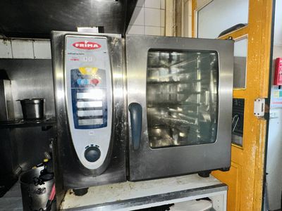 an image of a commercial oven in a commercial kitchen