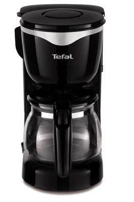 gros plan d'une cafetière sur fond blanc
