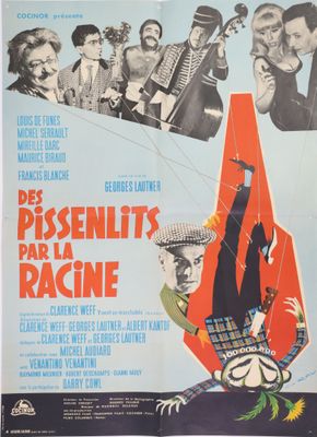 une affiche du film « Les Pissents par la Ragine »