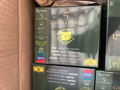 Ensemble de 8 Super Audio CD (SACD) ESOTERIC hybrides, éditi…