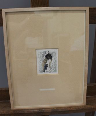 D'après Marie LAURENCIE, "La femme au chapeau sur les yeux"