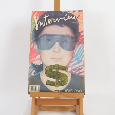 Andy WARHOL (1928-1987) d'aprs - Interview Magazine "Yoko O…