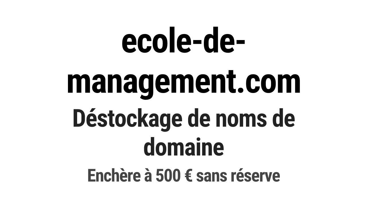 Destockage & Invendus