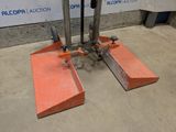 an image of a fork lifter in a warehouse