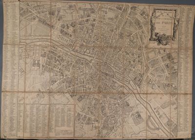 an old map of the city of london