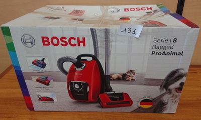Aspirateur avec sac bosch gl80 proanimal rouge -bosch bgb8pe… - Photo 1