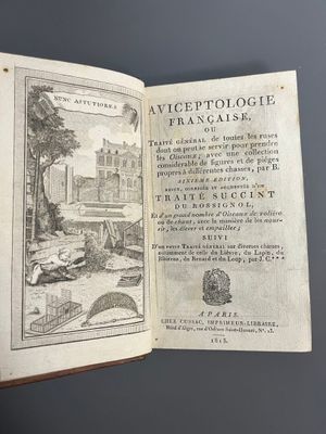 [Chasse]. [BULLIARD (Pierre)]. Aviceptologie française, ou T…