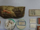 many items that are on display on the wall