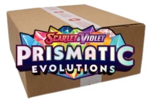 Prismatic Evolutions 10 Elite Trainer Box Case - French vers…