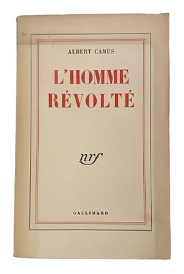 « L'Homme révolté » d'Albert Camus
