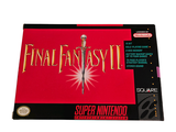a box of final fantasy ii super nintendo game