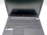 an open laptop computer sitting on top of a white table