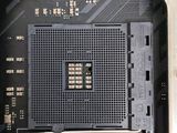 a close up view of a computer motherboard