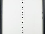 an image of a picture of a black and white frame with holes in it
