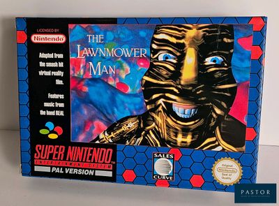 an image of a box with a picture of a man in a mask on it