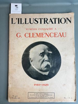 Numéro de l'Illustration du 30 novembre 1929 consacré à Geor…