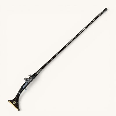 a black and white picture of a baseball bat on a white surface
