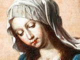 an image of a painting of a woman holding a cat