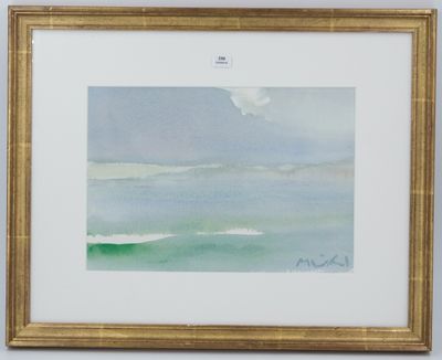 une image représentant une peinture d'une vague déferlant sur l'océan