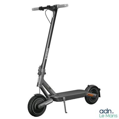 a close up of a scooter on a white background