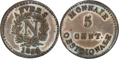 a close up of a coin on a white background