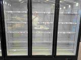 a picture of a refrigerated refrigerator in a store