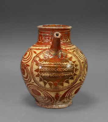 an image of a vase with a design on it