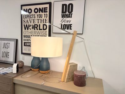 Lampe suspendue pied en pierre pas de références apparentes … - Photo 1