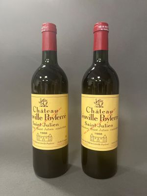 deux bouteilles de vin posées l'une à côté de l'autre sur une table