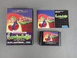two nintendo games sitting on top of a table next to each other