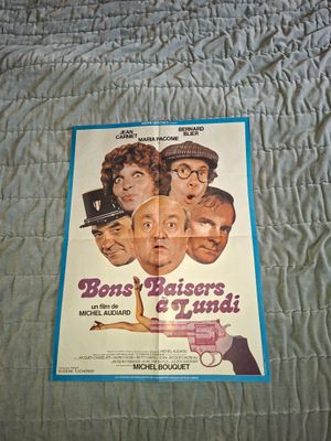 bon baisers a lundi. Affiche 60 x 80 cm