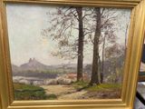 a picture of a picture of a painting in a gold frame