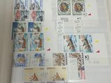 a picture of a book with stamps on it