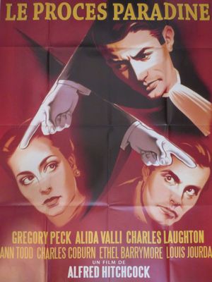 Affiche française du film « Le Procès paradinée »