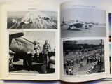 a book with pictures of people and airplanes in it