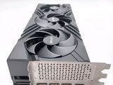a close up of a video card with a fan on it