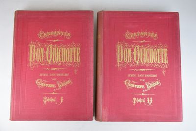 DORÉ - CERVANTÈS L'ingénieux hidalgo Don Quichotte de la Man…