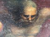 an image of a painting of a man with a knife in his hand