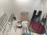 a lot of items that are sitting on the floor