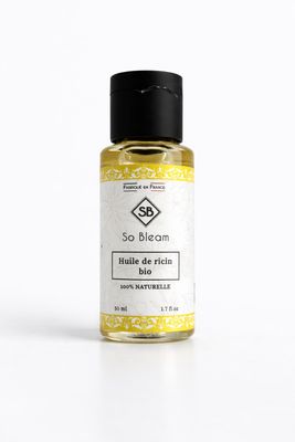 1 lot de 5 bouteilles d'huile de ricin pour le soin des chev…