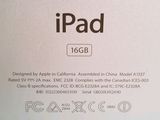 a picture of an apple ipad with the back of it