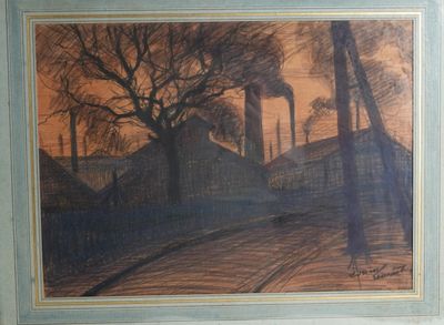 Adrien LEMAITRE (XX° siècle) Paysage