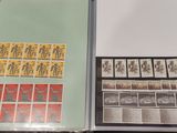 a picture of a book with stamps on it