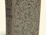 the front cover of a book with a drawing of people on it