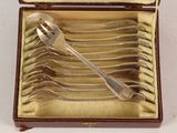 a box with a set of silverware in it