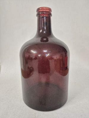 BROSTE Copenhagen Vase dame Jeanne en verre violine.