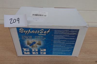 Kit by pass Universel UBBINK pour pompe à chaleur, réchauffe…