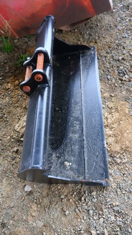 Godet de curage L1000mm pour mini-pelle 1,5t-2,0t, axes 30mm, lar...